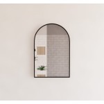 Me Black Framed Arch Mirror 600 * 900